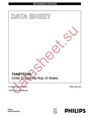 74ABT574ADB,112 datasheet  